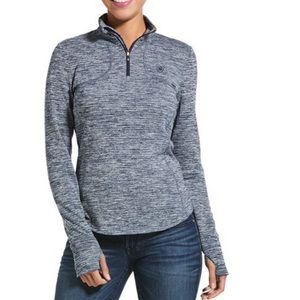 LIKE NEW Ariat Gridwork 1/4 Zip Baselayer Top XS